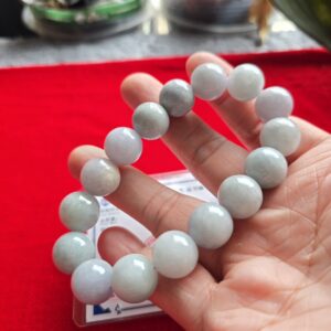 Chuỗi cẩm thạch 14mm - Bạch Ngọc