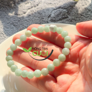 Chuỗi Cẩm Thạch Xanh Ngọc – 8mm