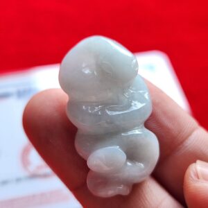 Tượng ngọc cẩm thạch Con Rắn - 6111