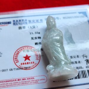 Tượng ngọc cẩm thạch Quan Âm - 6102