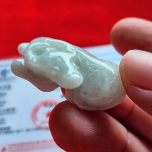 Tượng ngọc cẩm thạch mini Con Trâu - 6103