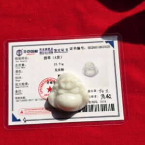 Mặt ngọc cẩm thạch Di Lạc - 7025