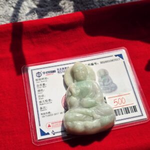 Mặt ngọc cẩm thạch Phật Như Lai 7017