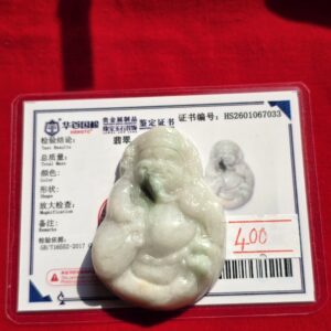 Mặt ngọc cẩm thạch Thần Tài 7033