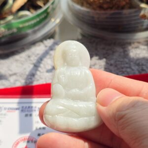 Mặt ngọc cẩm thạch Phật Thích Ca