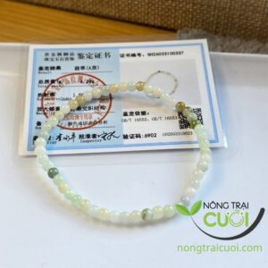 Chuoi Ngoc Cam Thach Da Bao type A, 3.8mm - Nông Trại Cười