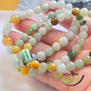 Chuỗi Tay Cam Thach Đa Bảo type A, hạt 7mm - Nông Trại Cười